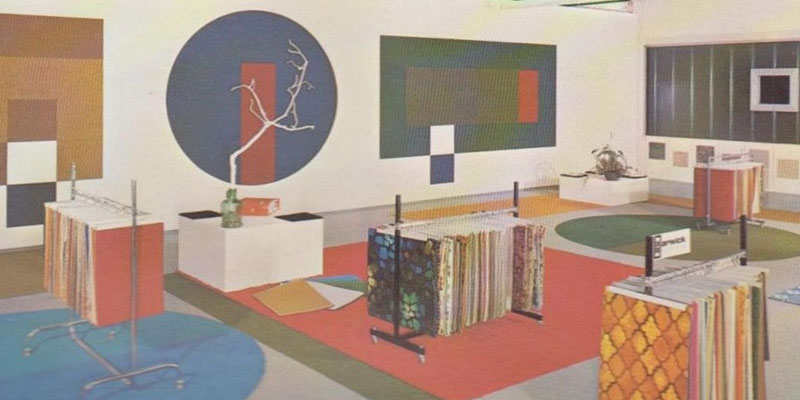1968 erster Ausstellungsraum
