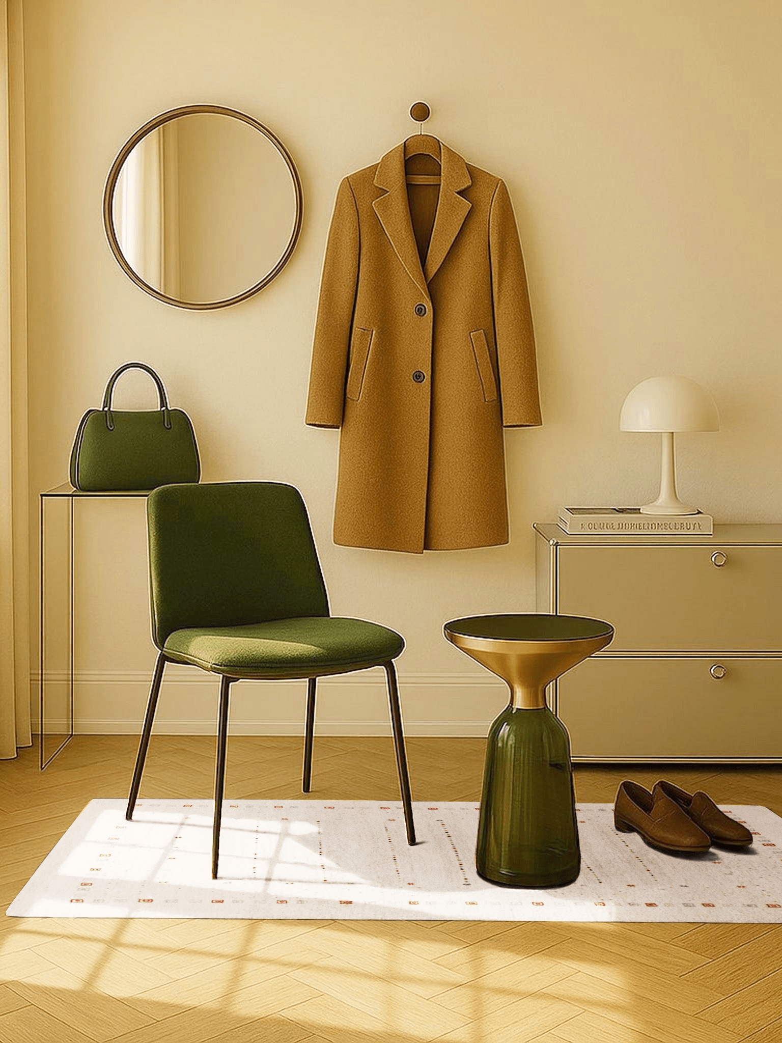 Gabbeh-Teppich - Weiße Wüste