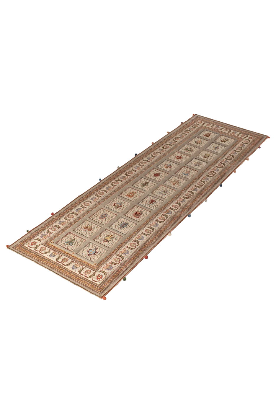Kelim Läufer - Soumakh Beige