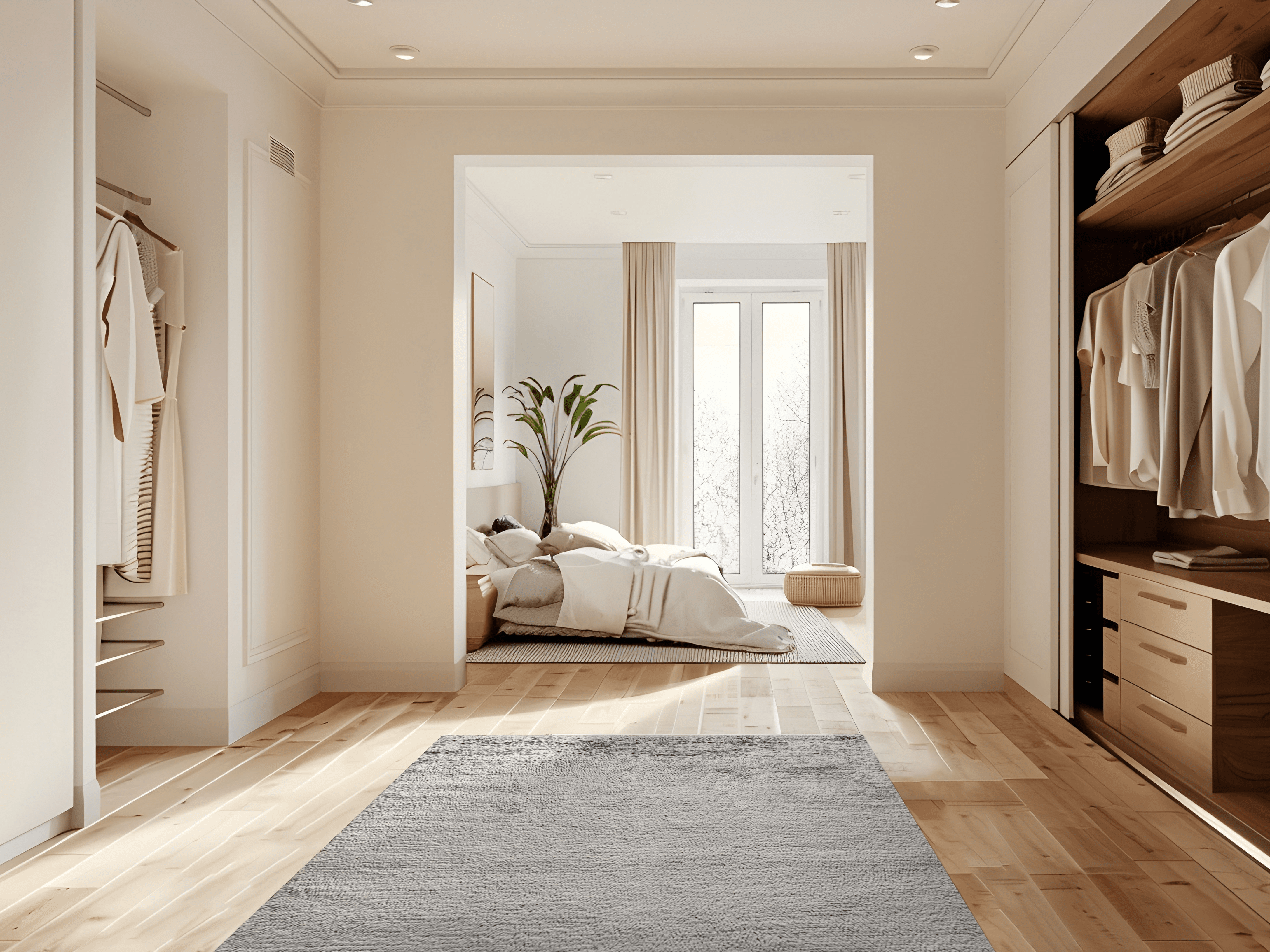 Jordan Collection Designteppich - Mohair Silvergrey