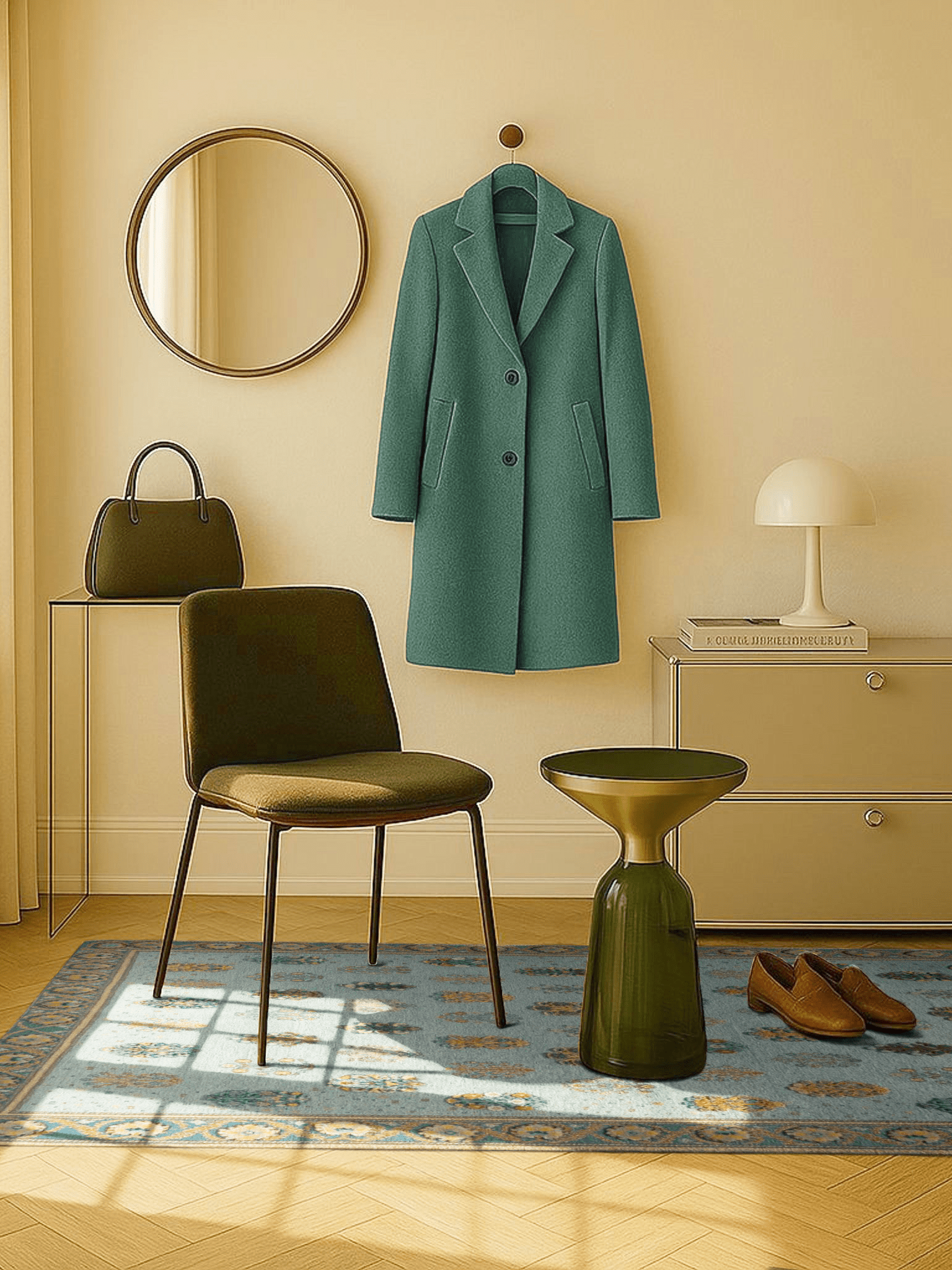 Kelim Teppich - Soumakh Turquoise