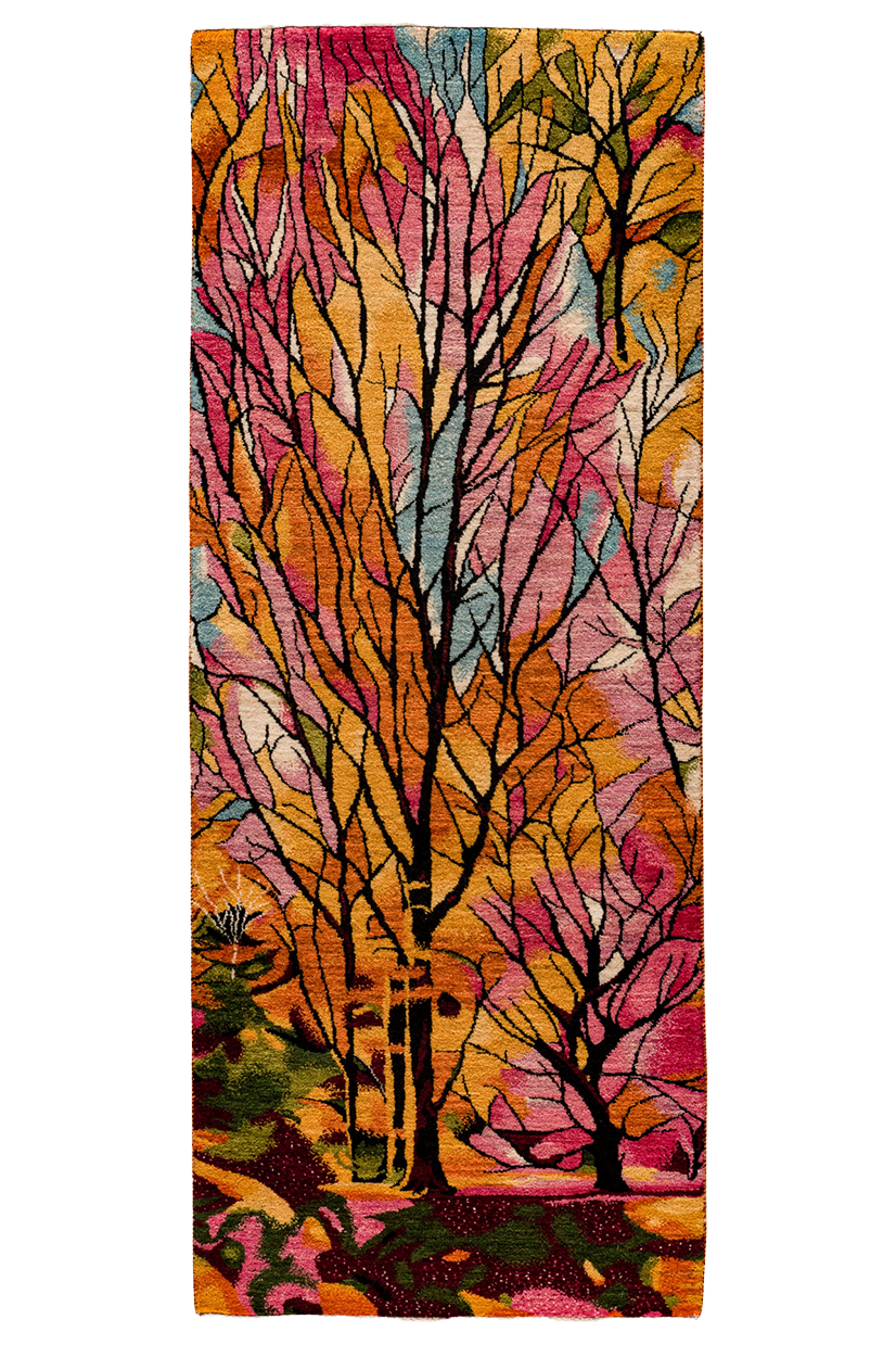 Gabbeh Teppich - Läufer Frühlingszauber