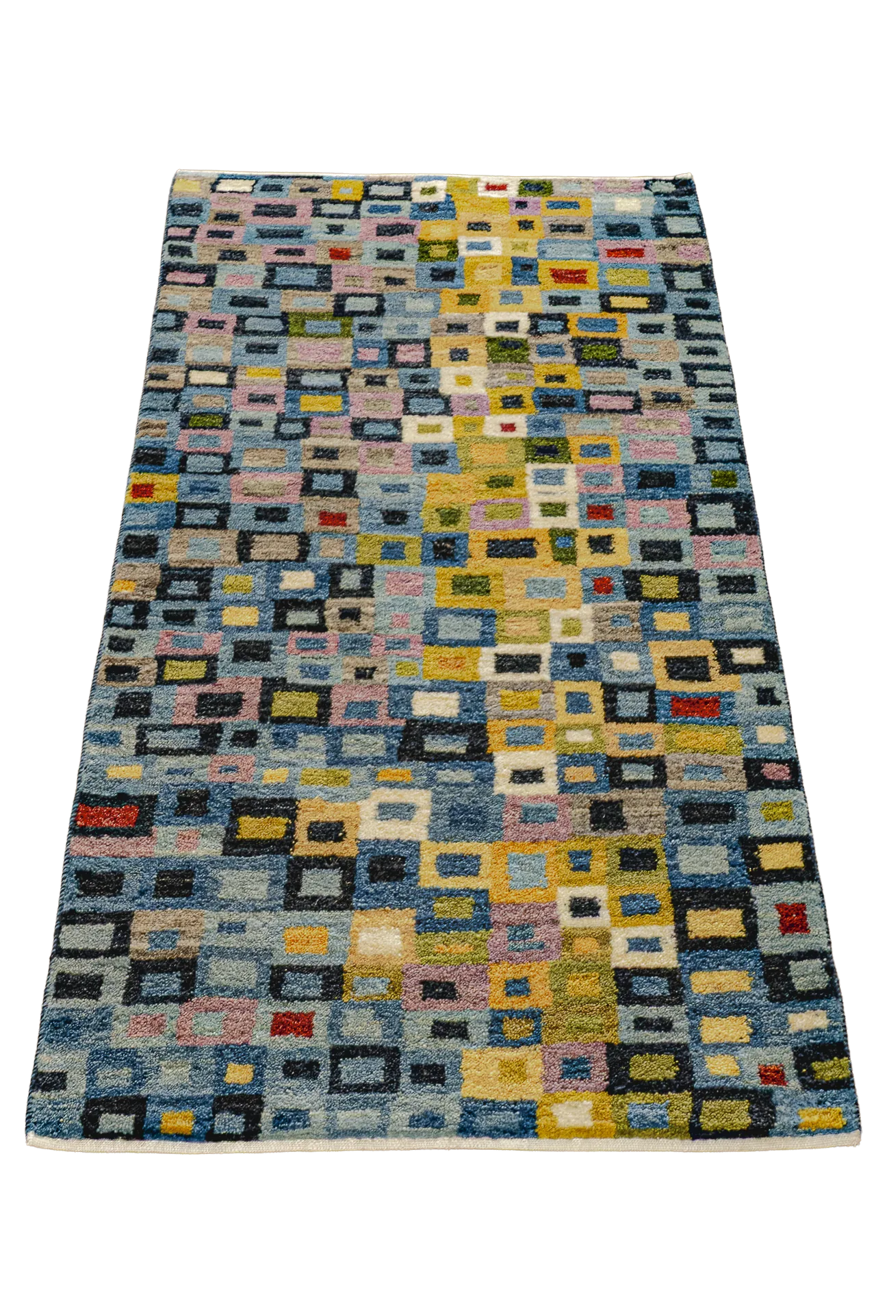 Gabbeh Teppichläufer - Mosaik der Farben