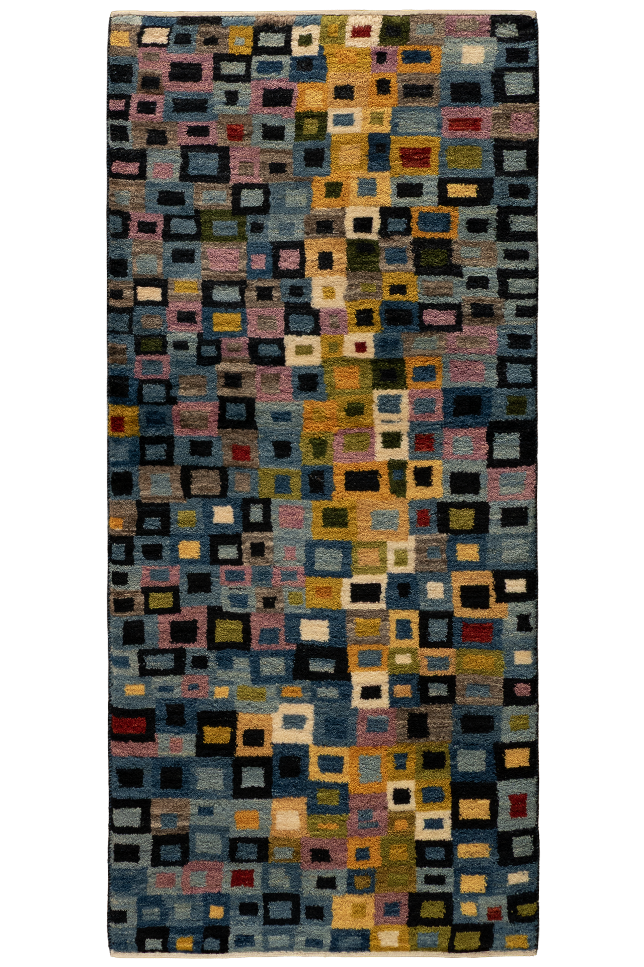 Gabbeh Teppichläufer - Mosaik der Farben