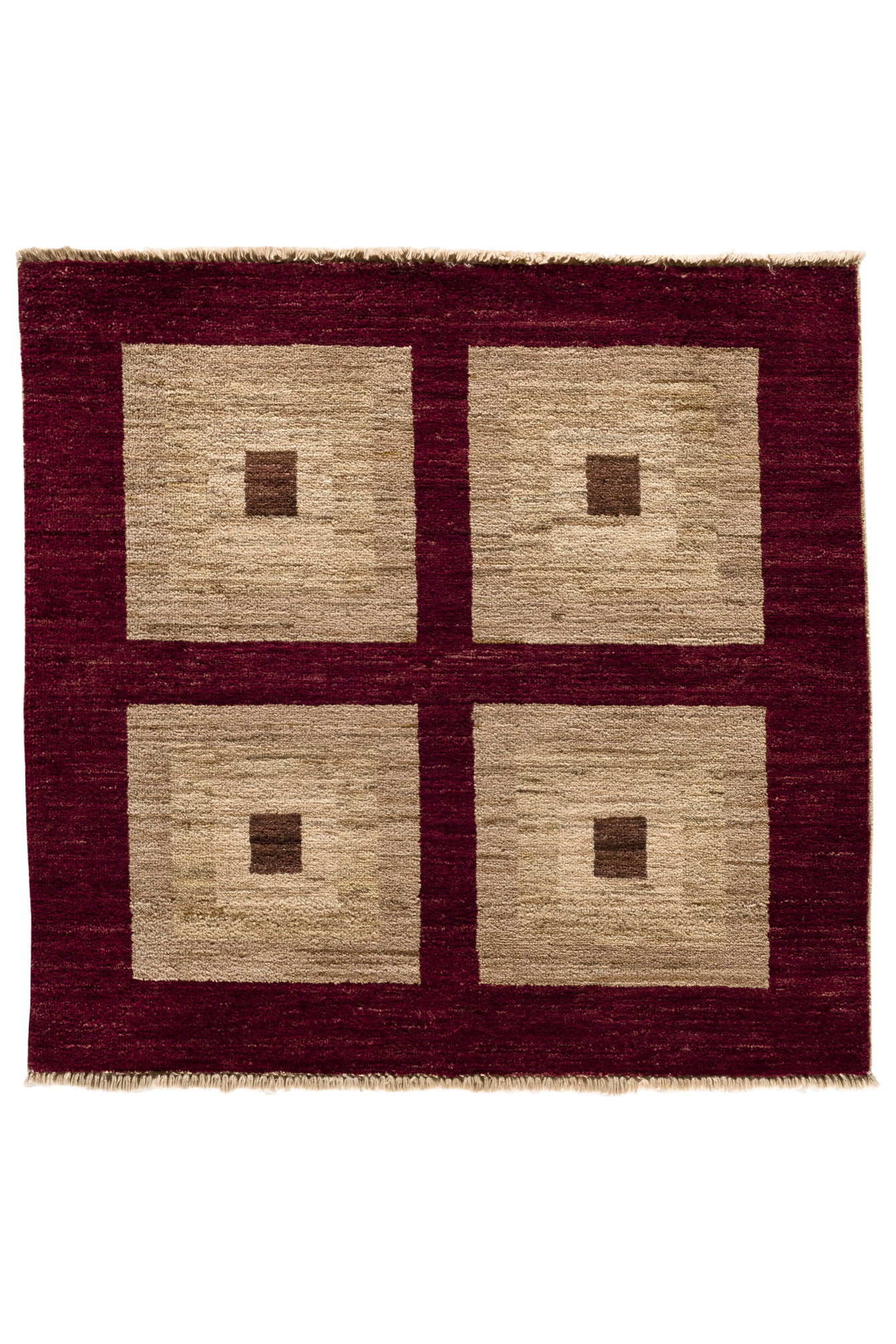 Gabbeh-Teppich - Lichtquadrate