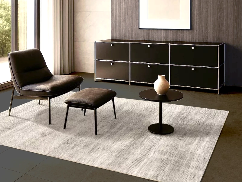 Design-Teppich - Smoke