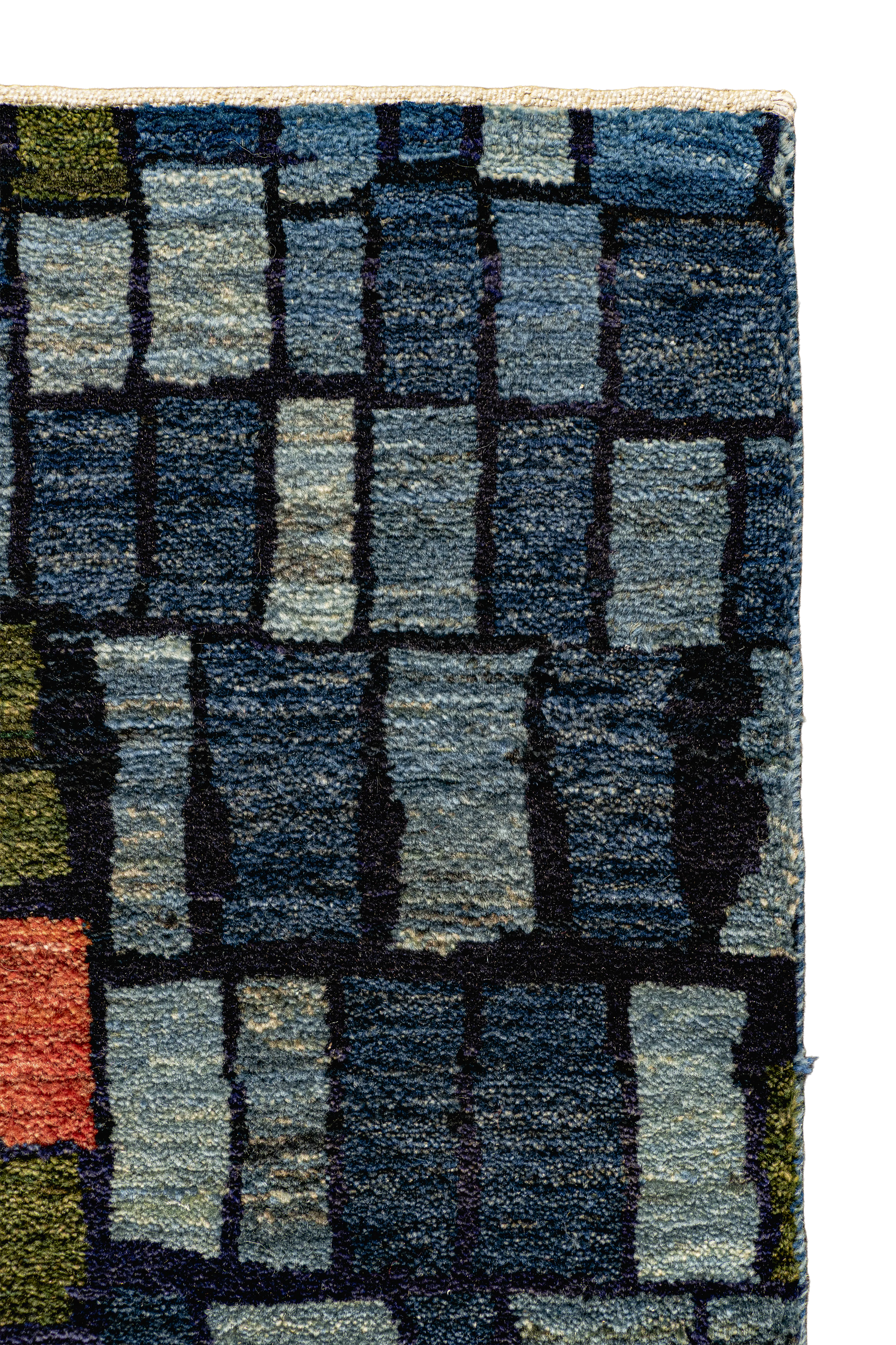 Gabbeh Teppichläufer - Mosaikpfad