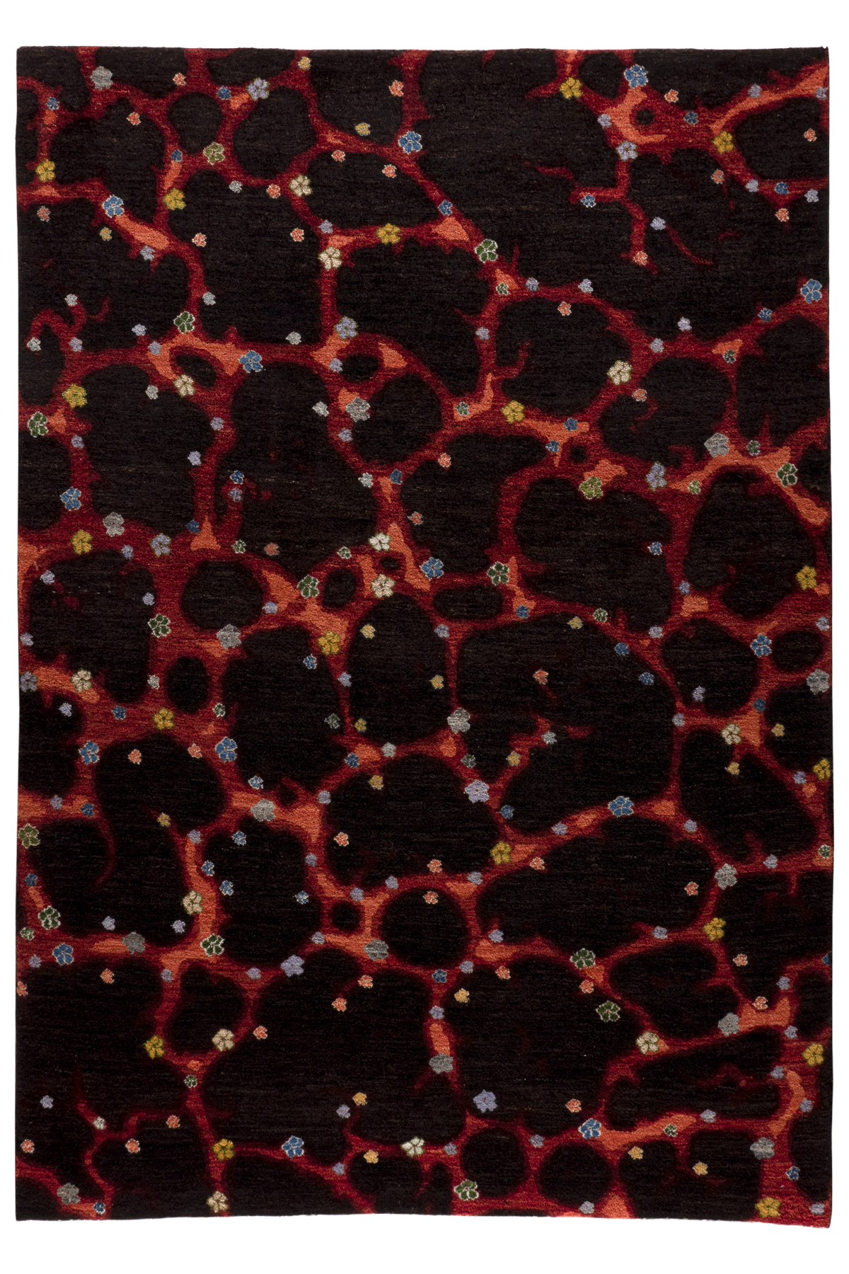 Gabbeh Teppich-Unikat - Wüstenblüte