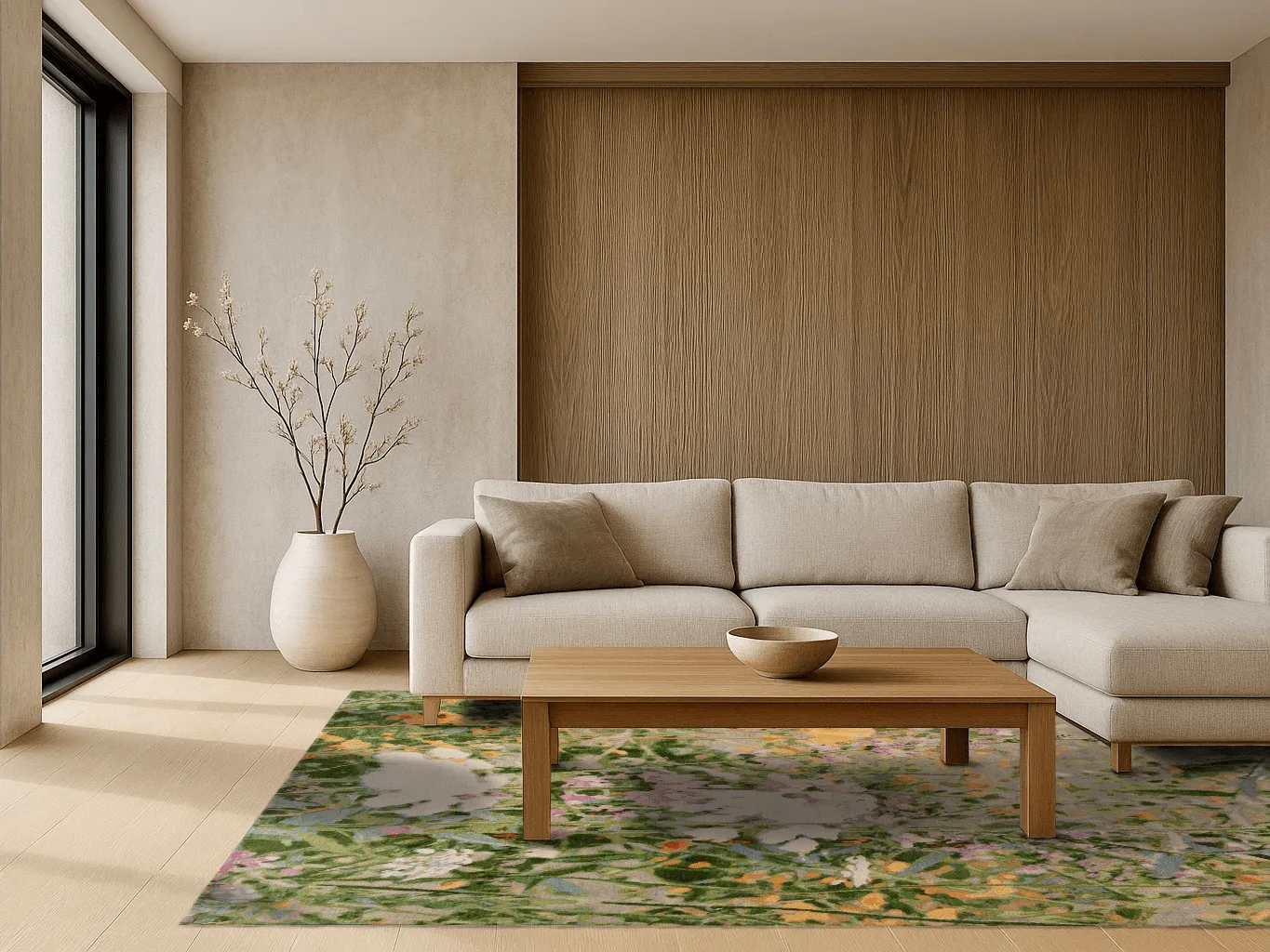 Designer Teppich - Wild Flowers