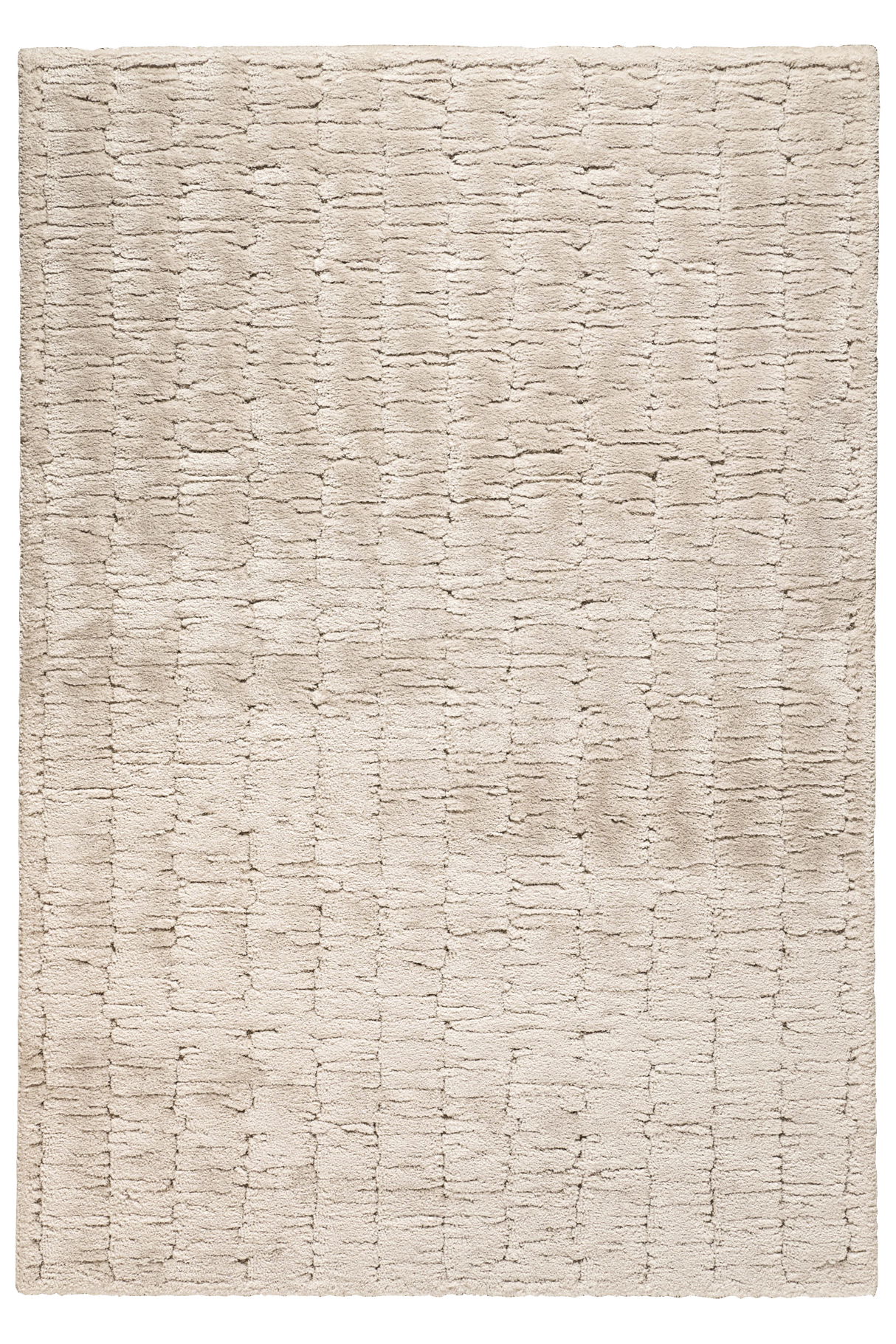 Flauschiger Teppich - Henry Silver-White