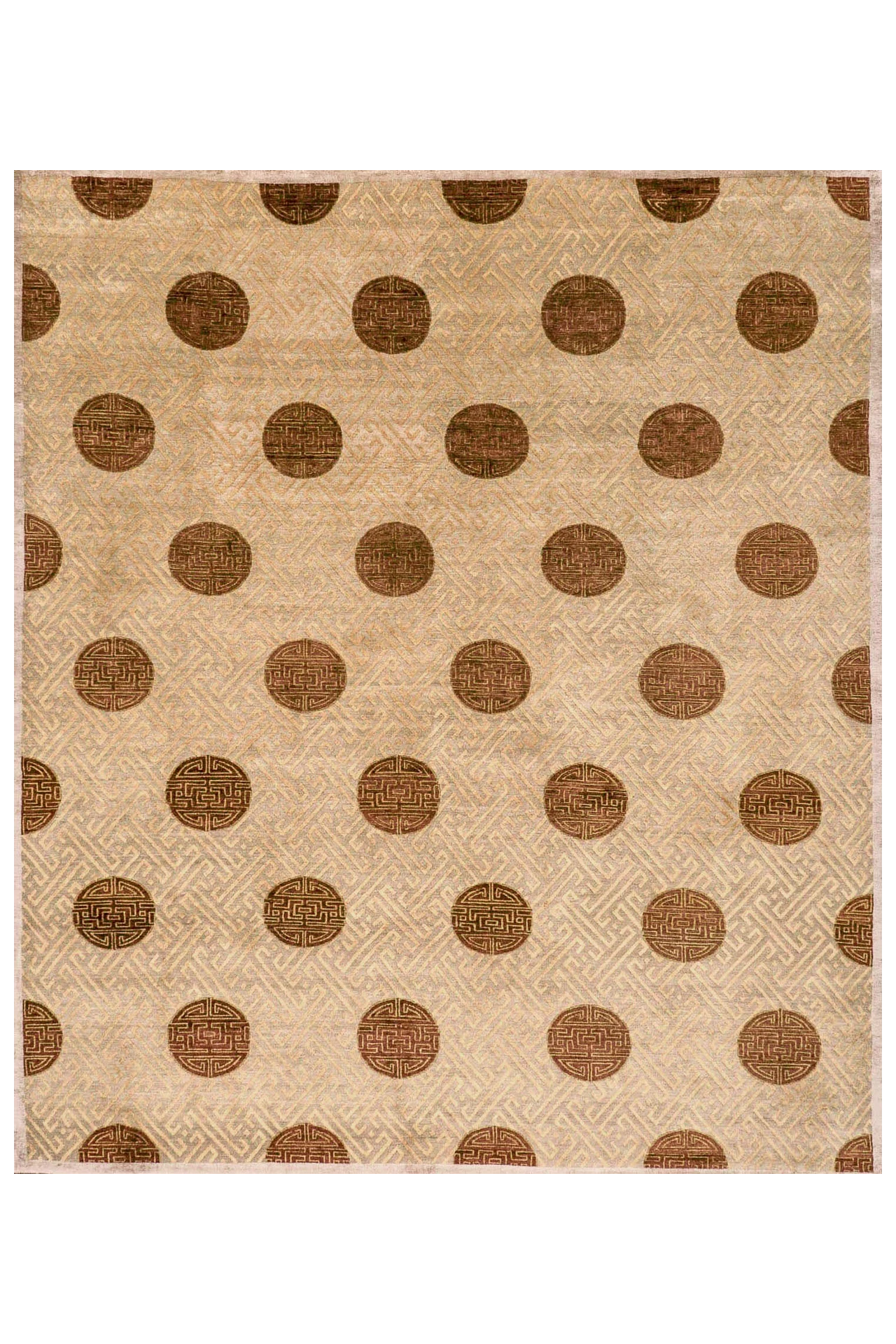 Design-Teppich - Mandala Dots