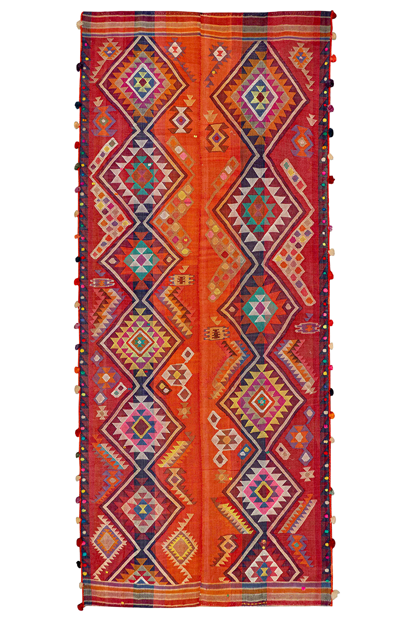 Kelim-Teppich - Läufer Jajim