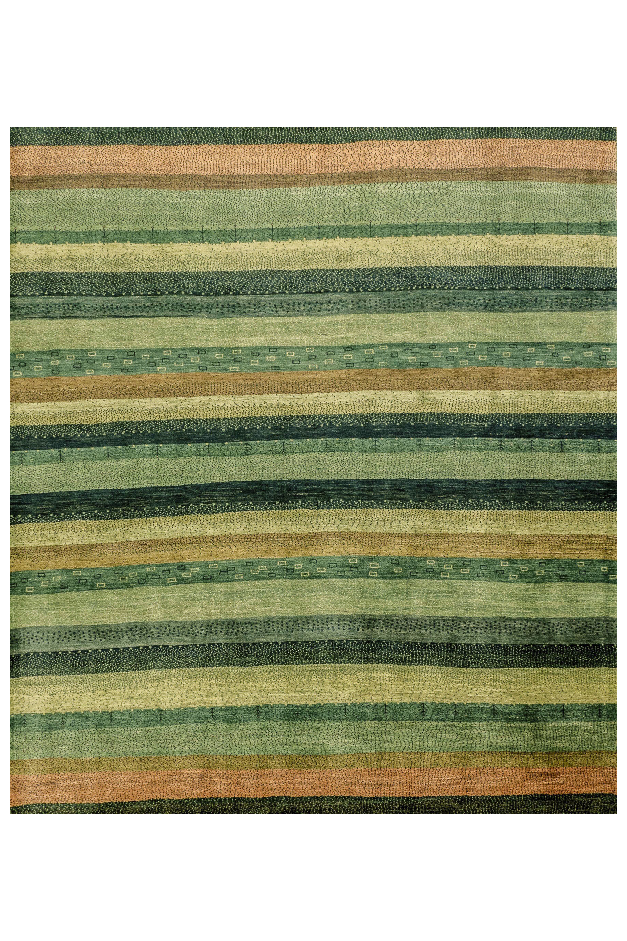 Gabbeh Teppich-Unikat - Graslandschaft