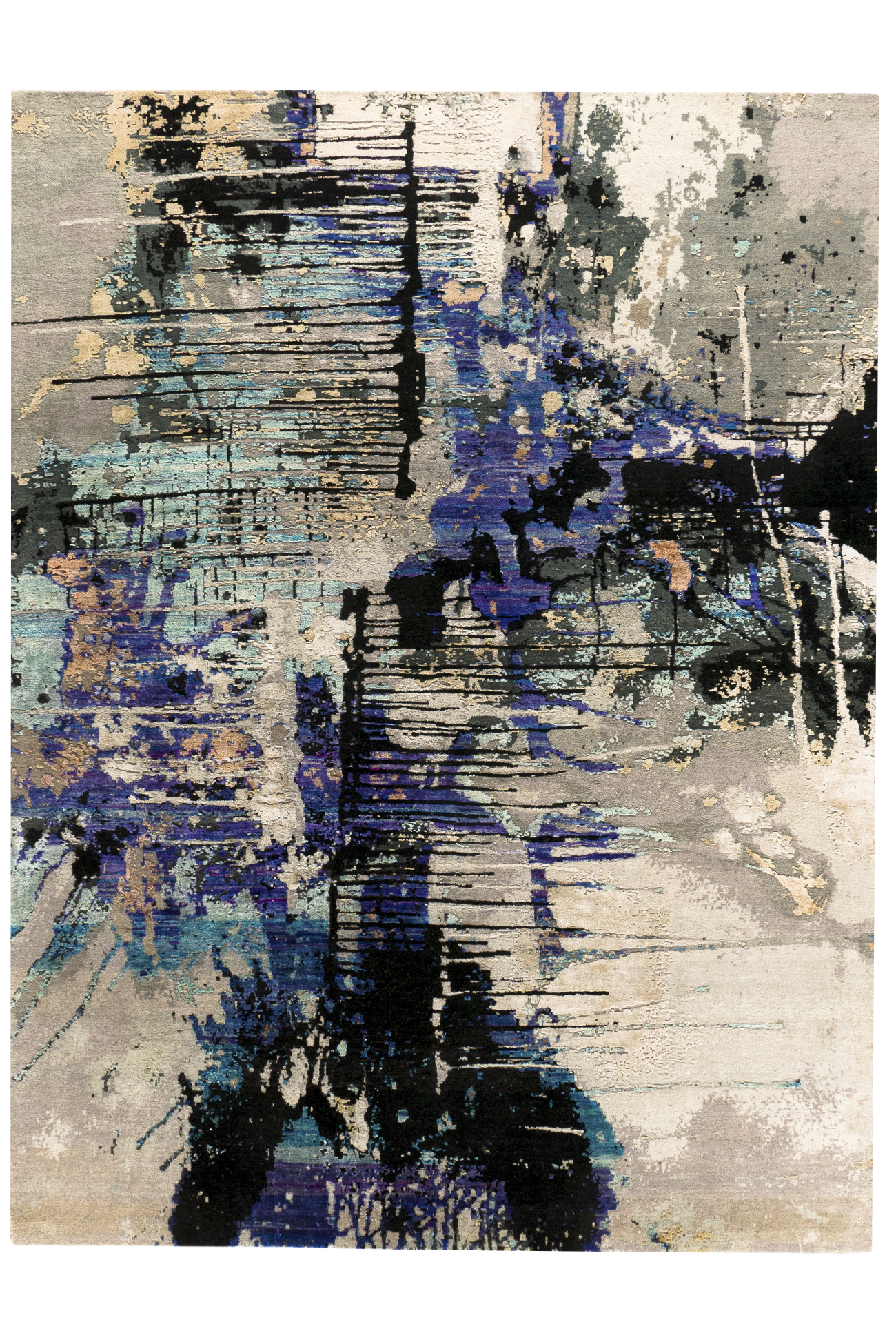 Design-Teppich - Neon Lights