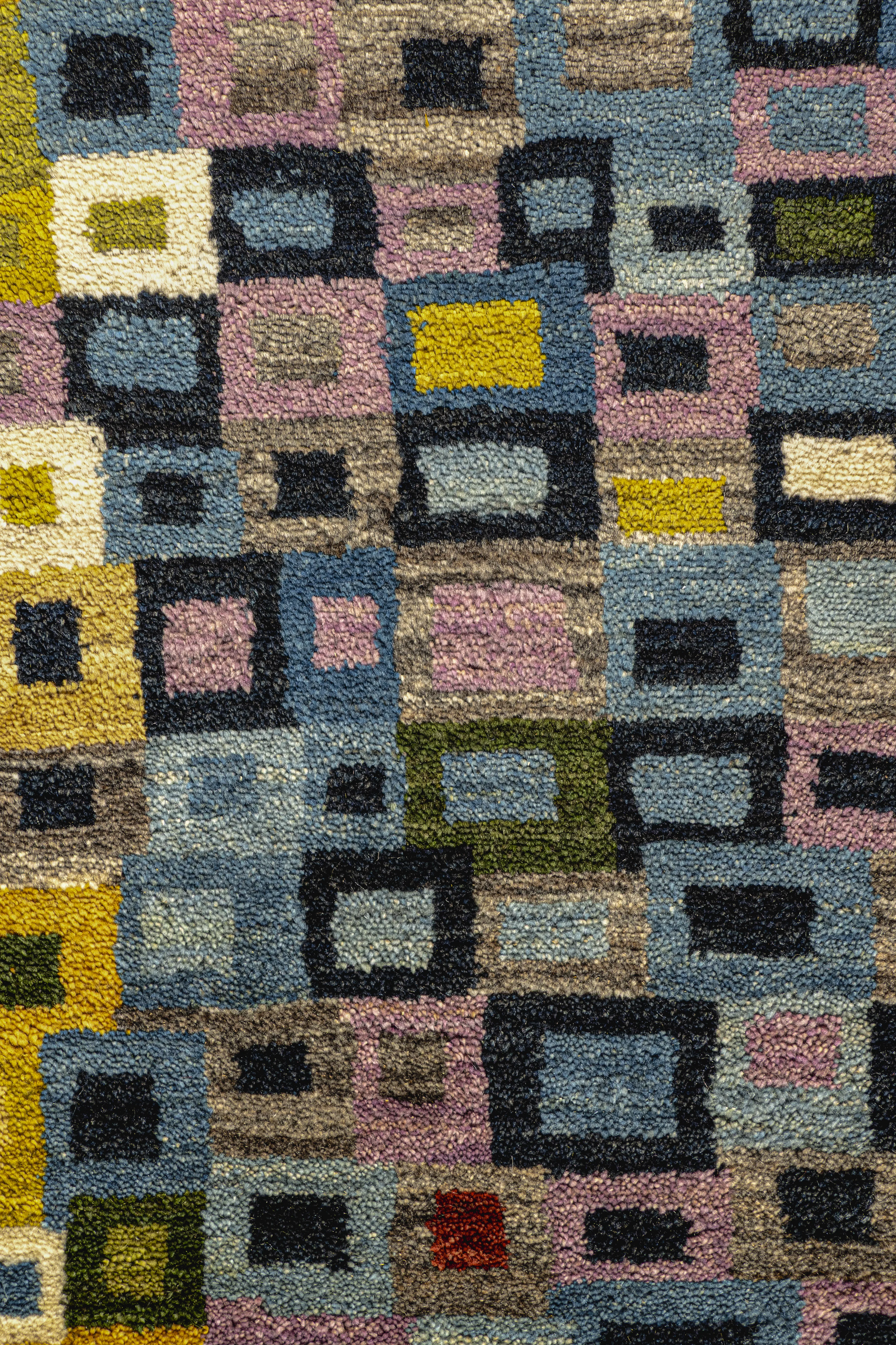 Gabbeh Teppichläufer - Mosaik der Farben