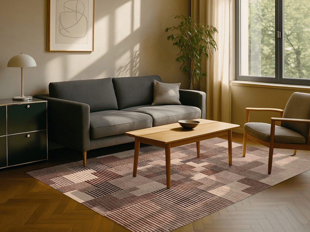 Nepal Teppich - Tetris