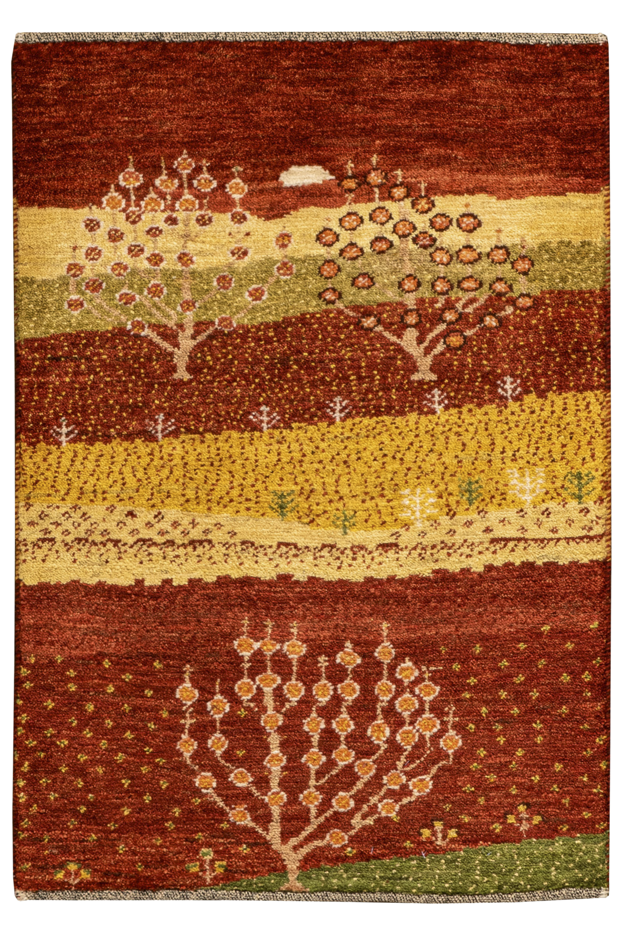 Gabbeh Teppich-Unikat - Wüstenantlitz