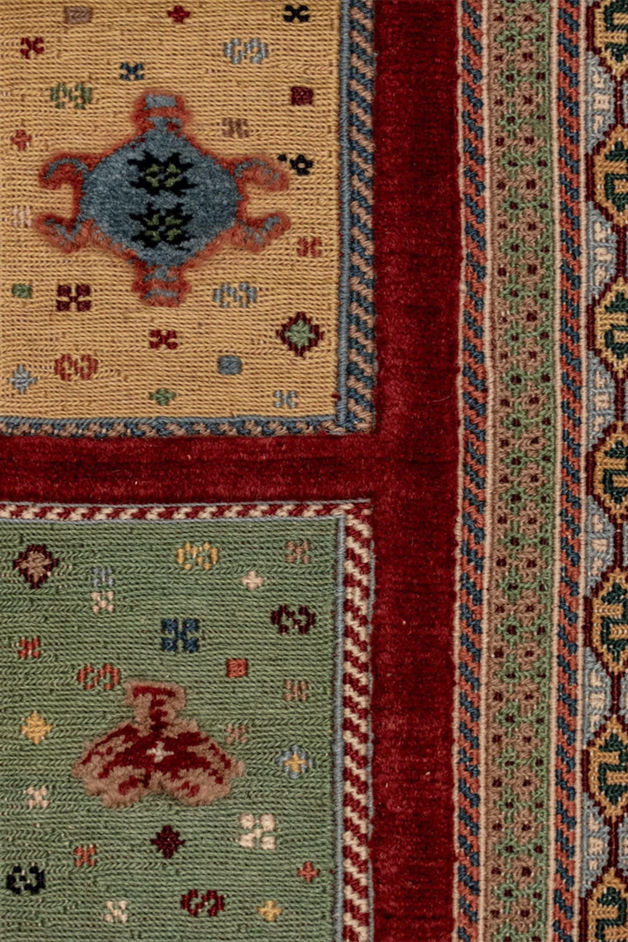 Kelim-Teppich Soumakh - Fields