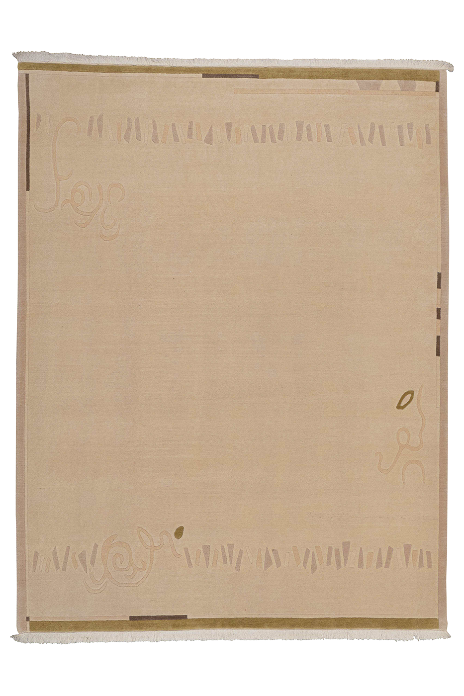 Nepal-Teppich - Taupe