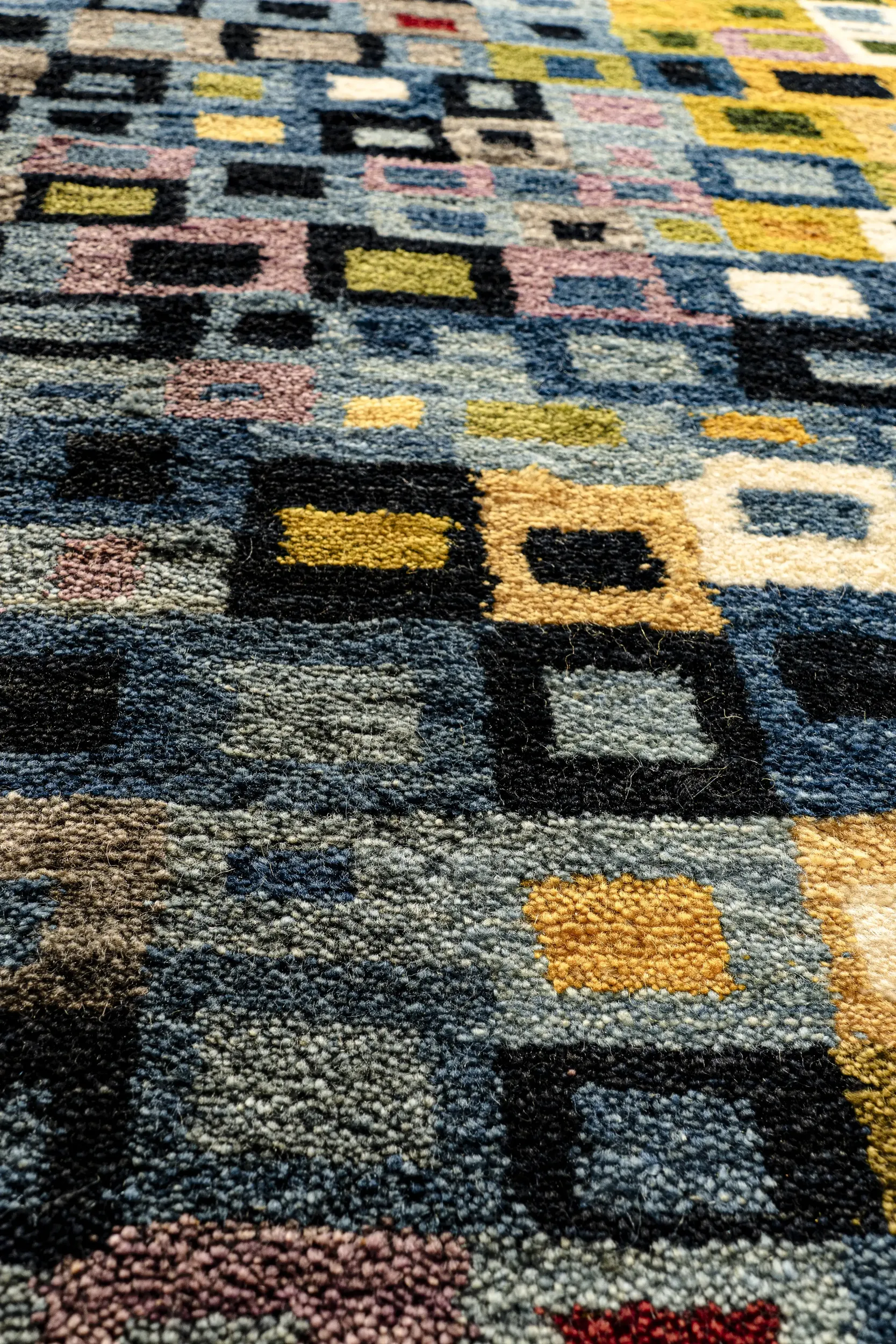 Gabbeh Teppichläufer - Mosaik der Farben