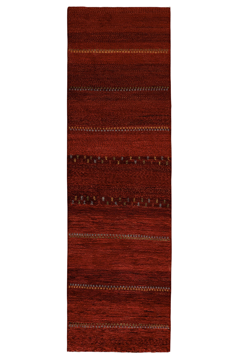 Gabbeh Teppichläufer - persische Schmuckbänder