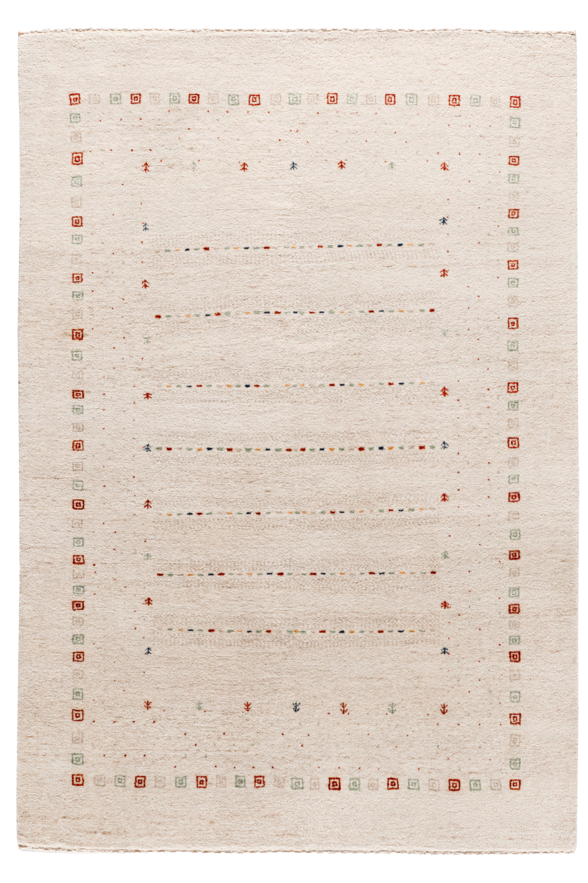 Gabbeh-Teppich - Weiße Wüste