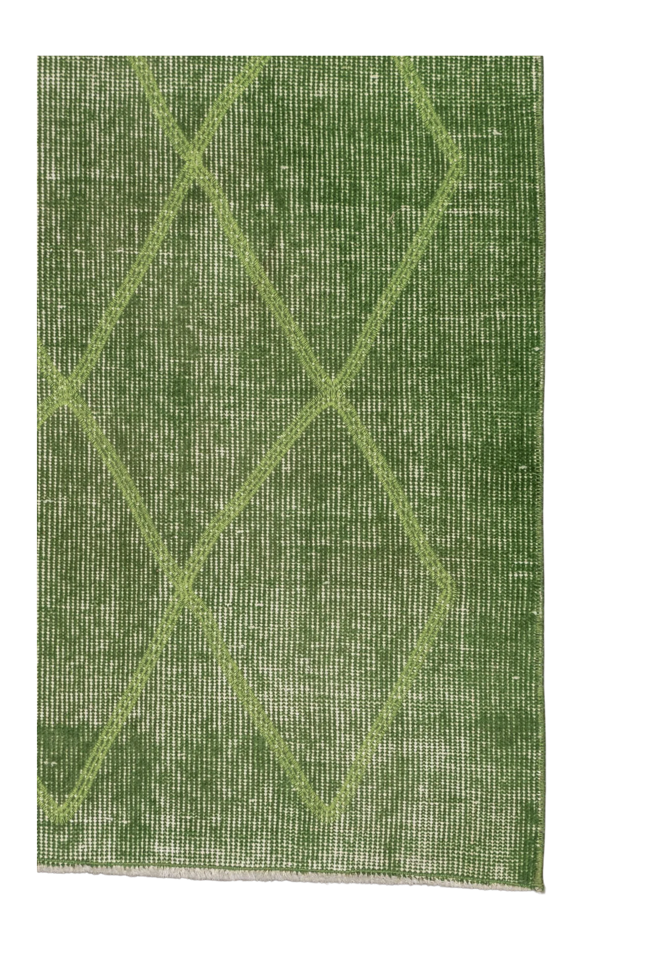 Jordan Collection Vintage Teppich - Green Routes
