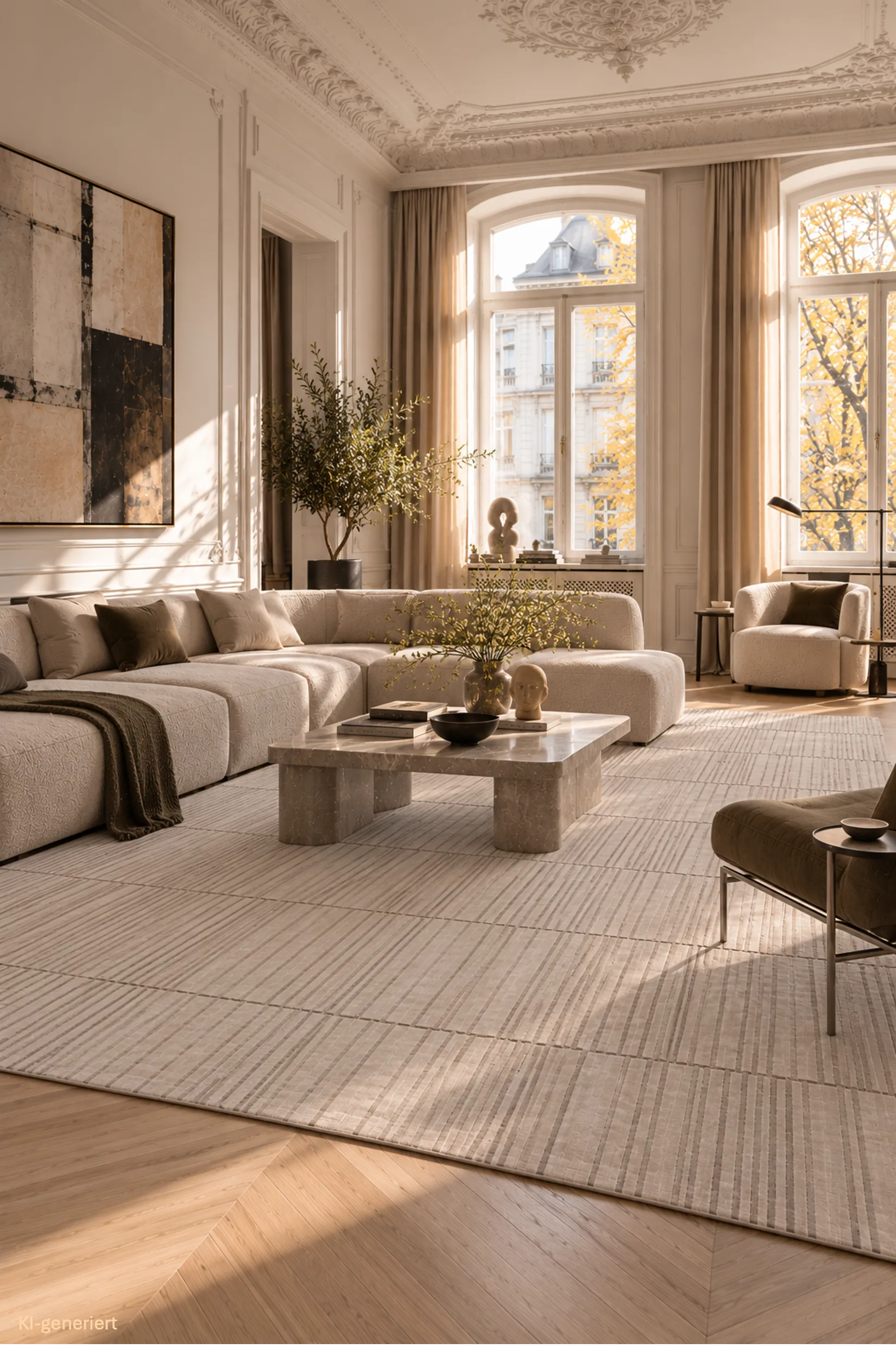 Jordan Collection Designteppich - Lines & Structures