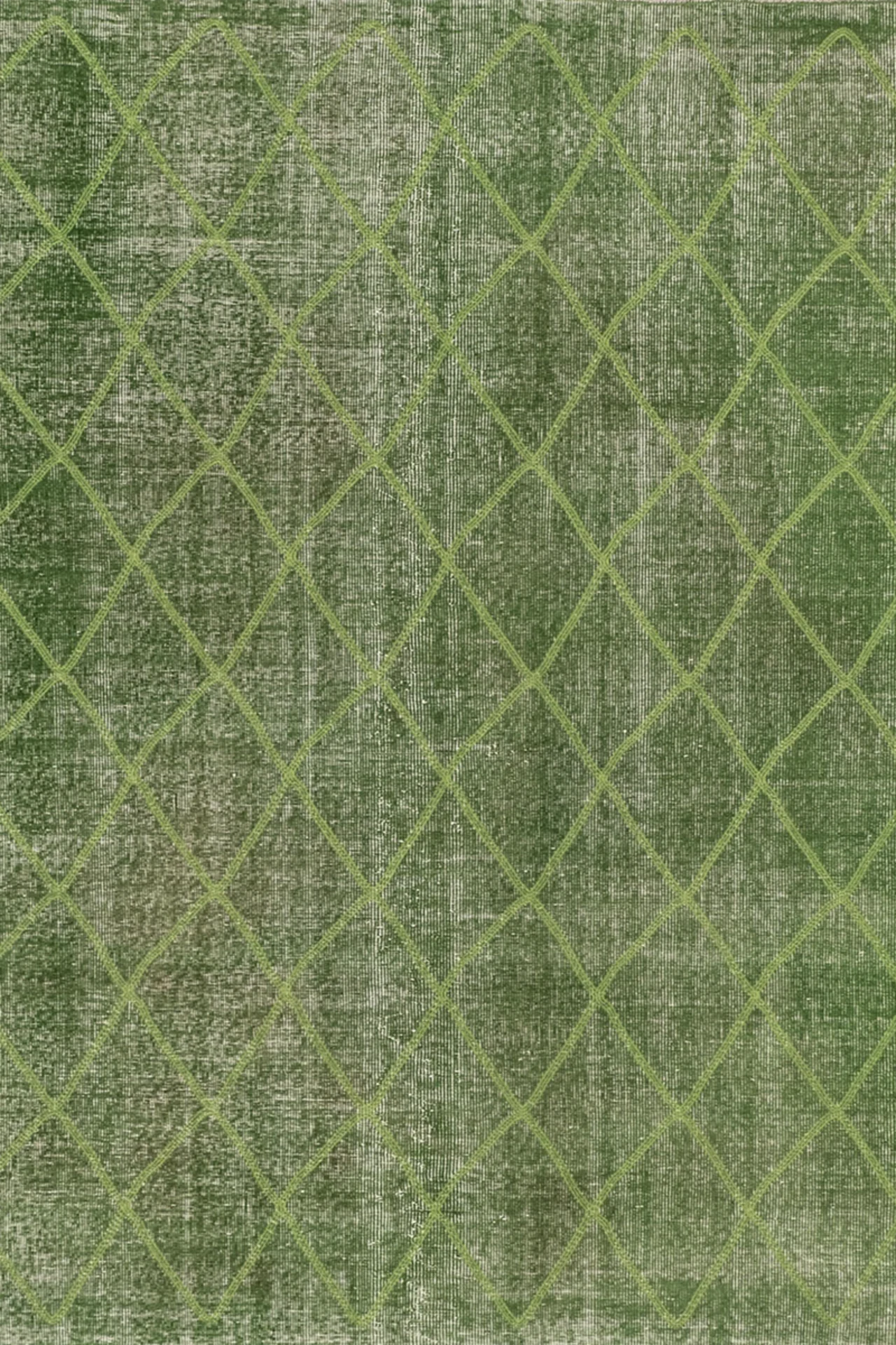 Jordan Collection Vintage Teppich - Green Routes