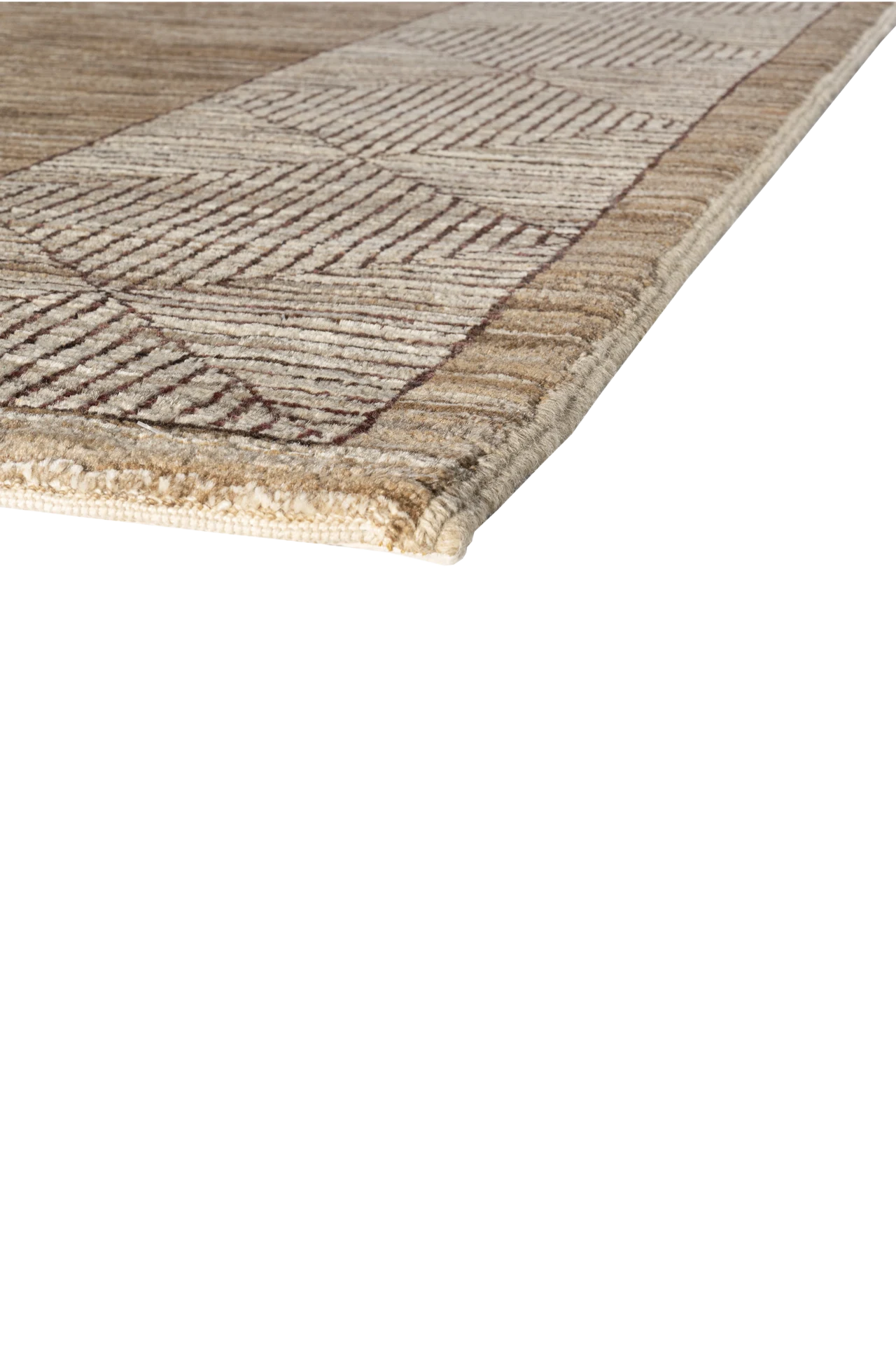 Gabbeh-Teppich - Sandgeflecht