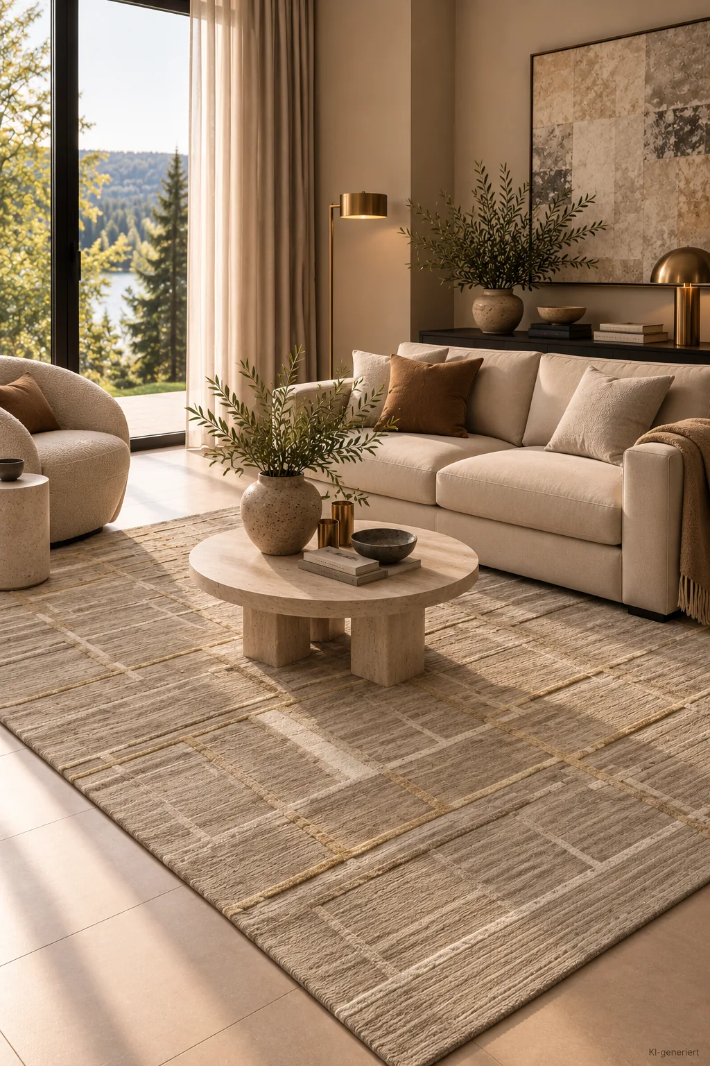 Designteppich Light Shadow aus der Jordan Collection