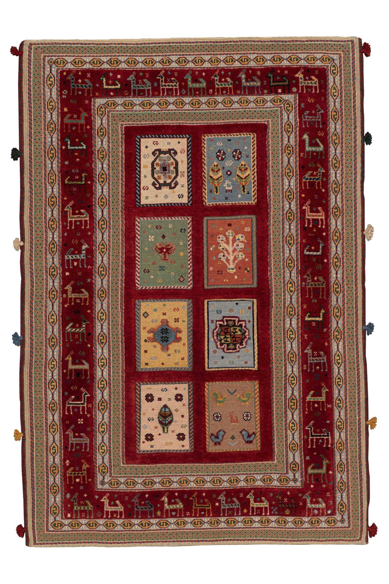 Kelim-Teppich Soumakh - Fields