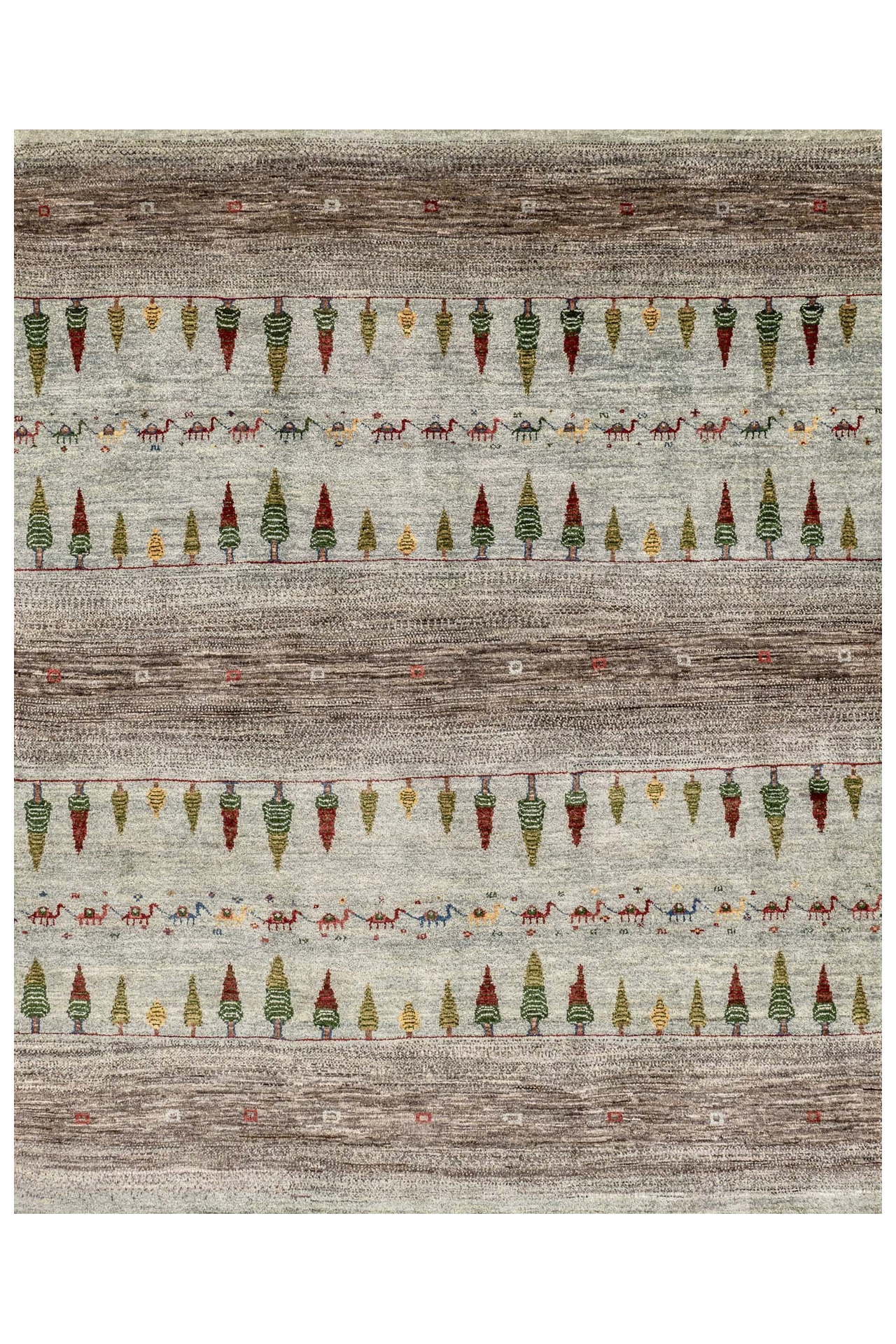 Gabbeh Teppich-Unikat - Karawanenpfad