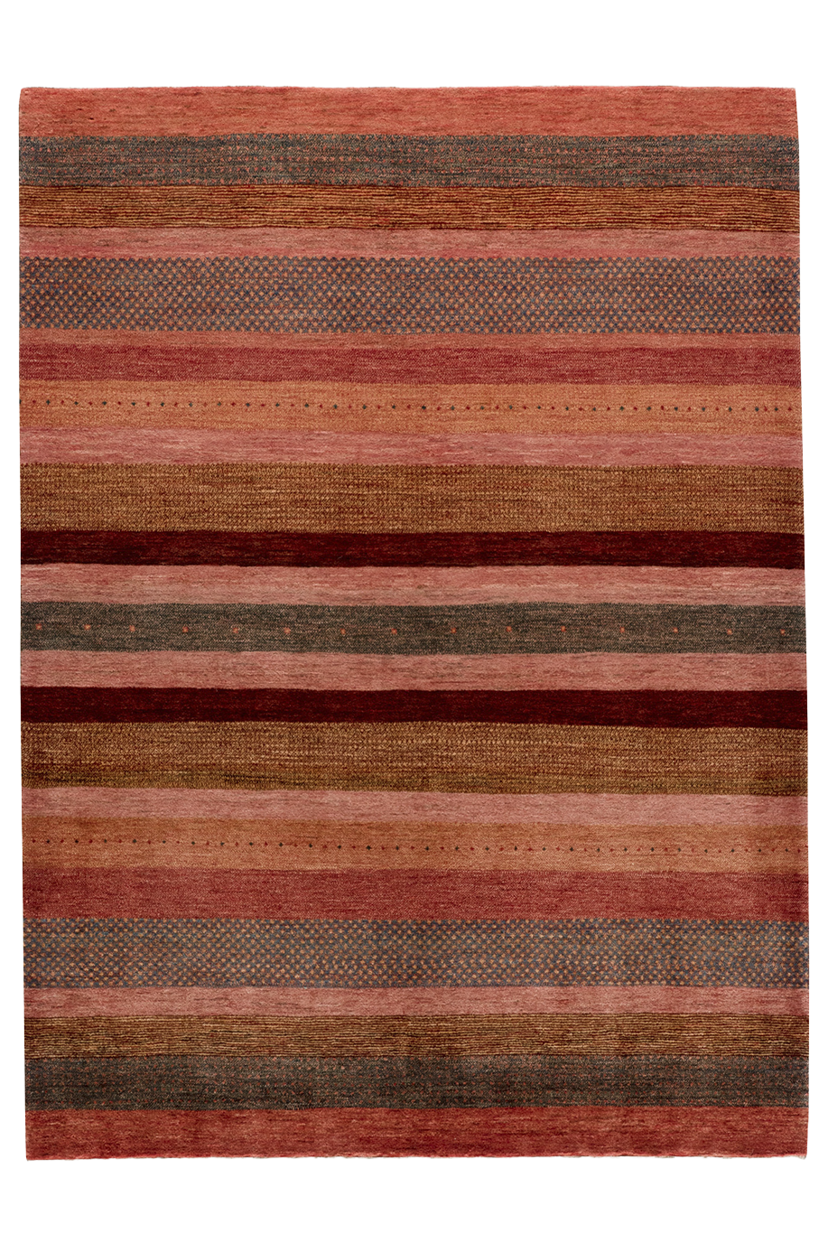 Gabbeh Teppich-Unikat - Sommermohn