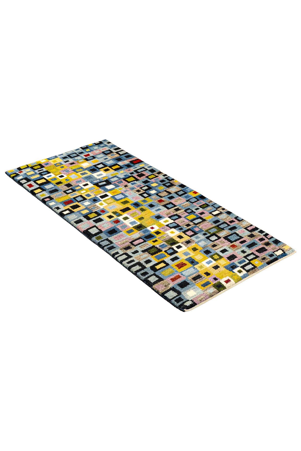Gabbeh Teppichläufer - Mosaik der Farben