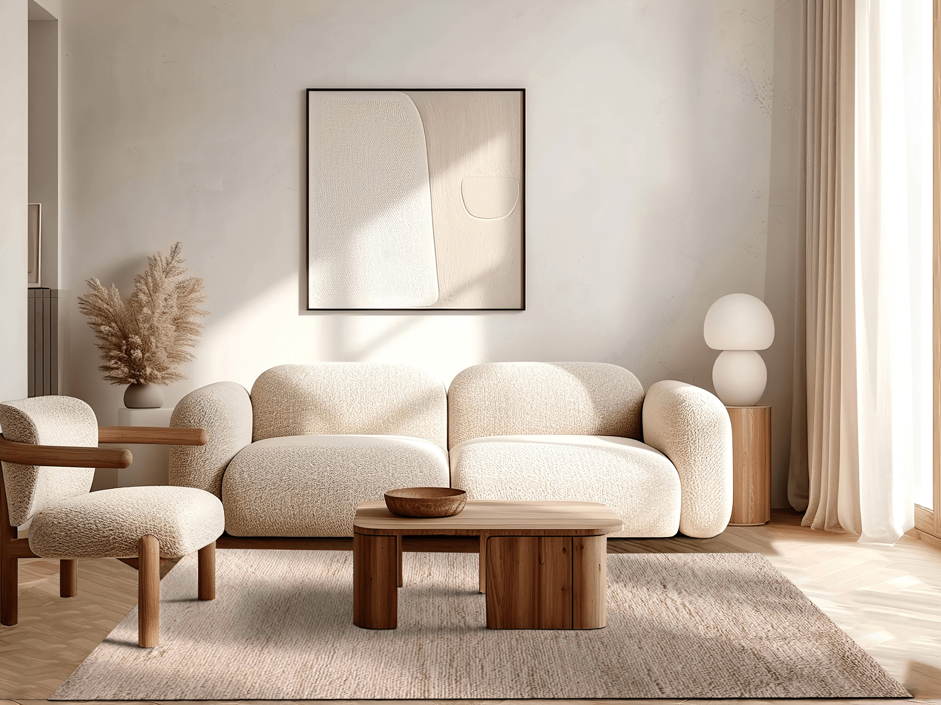 Jordan Collection Designteppich - Mohair Toffee