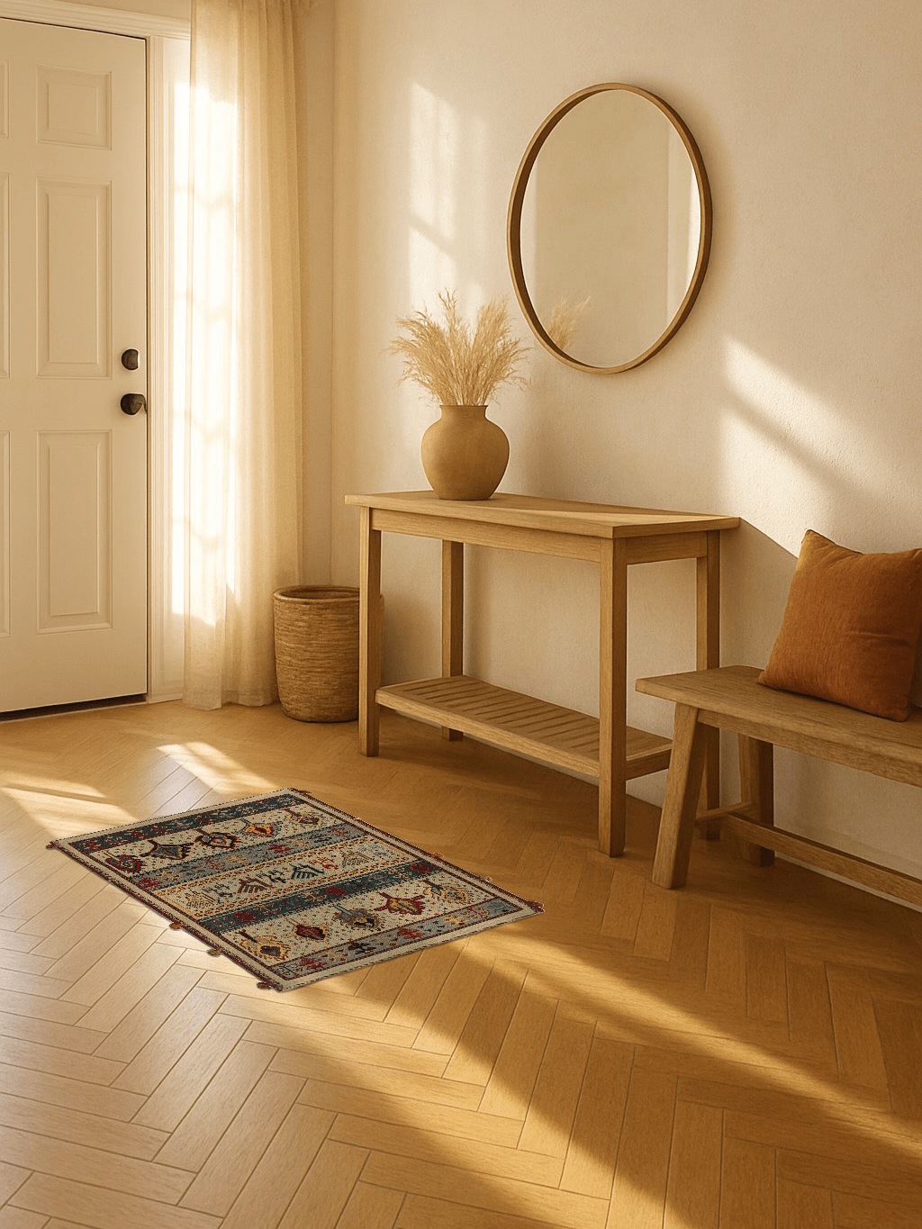 Kelim Teppich - Soumakh Sea