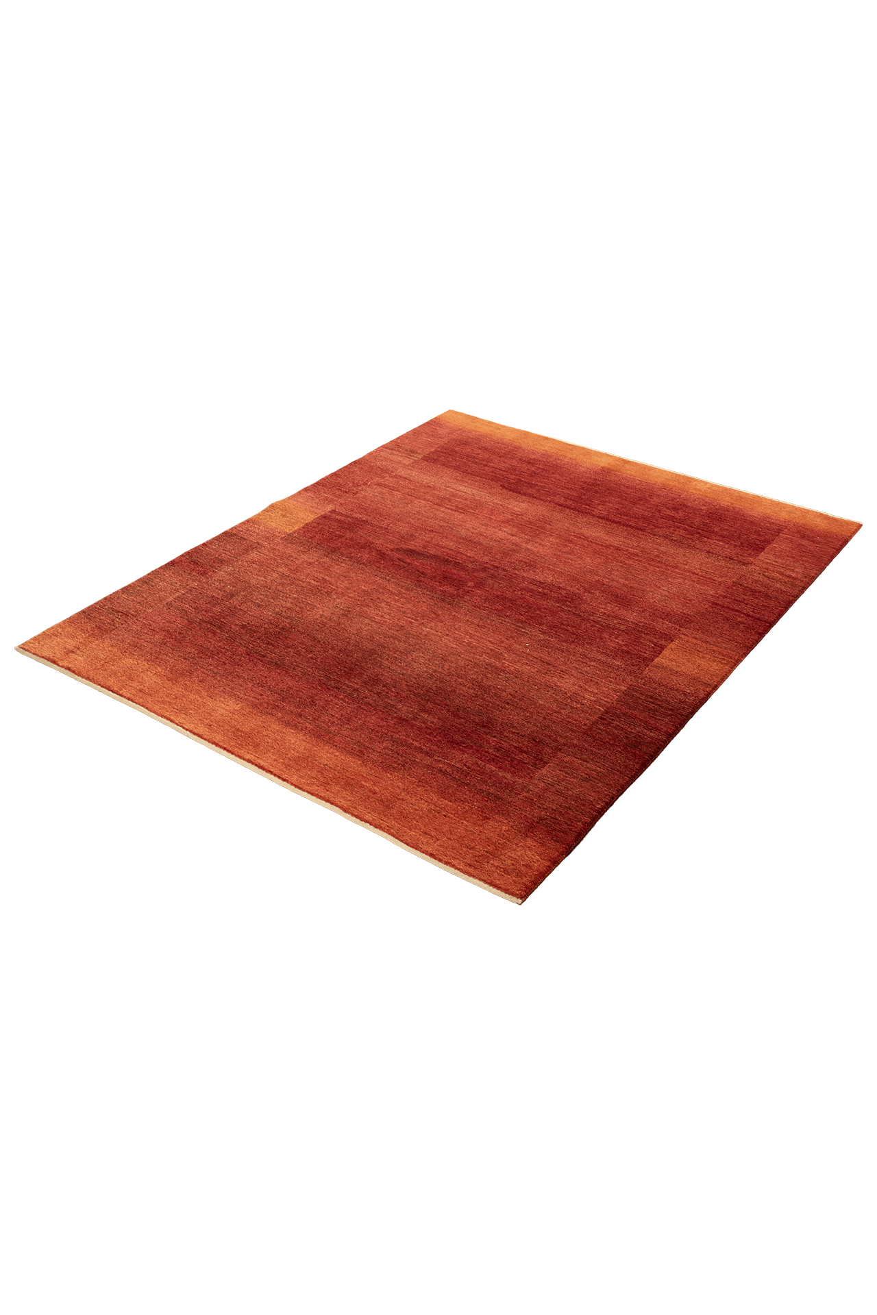 Gabbeh Teppich-Unikat - Feuerhauch