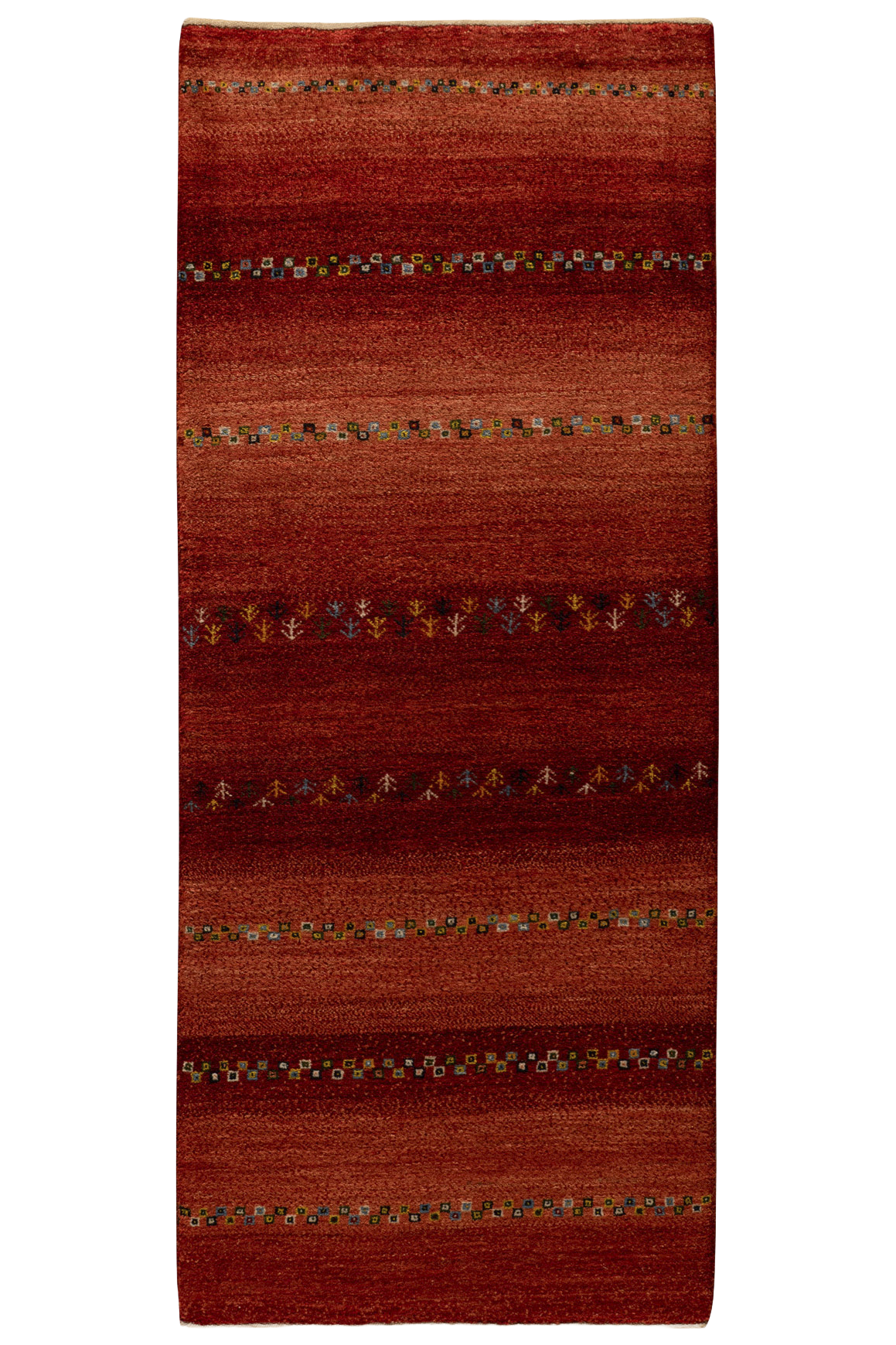 Gabbeh Teppichläufer - Sonnenuntergang