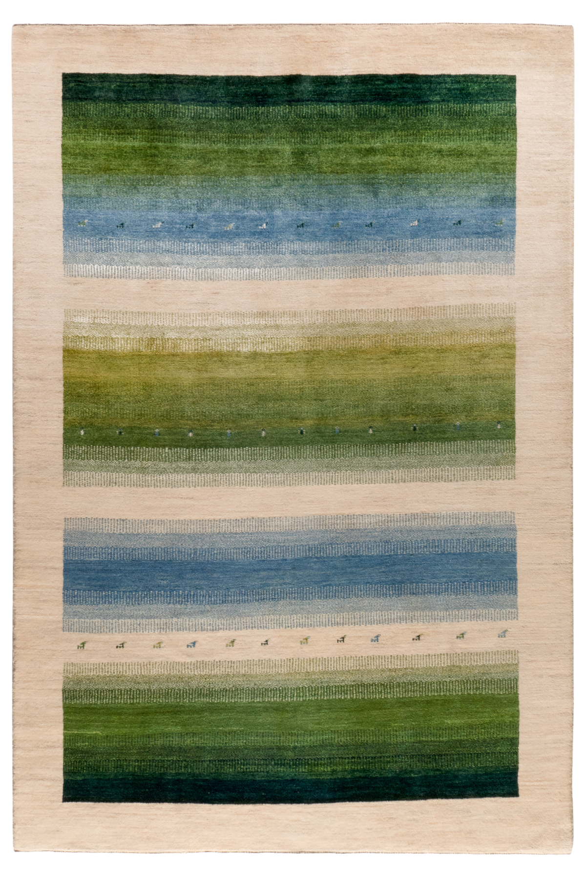 Gabbeh Teppich-Unikat - Lebenselixier