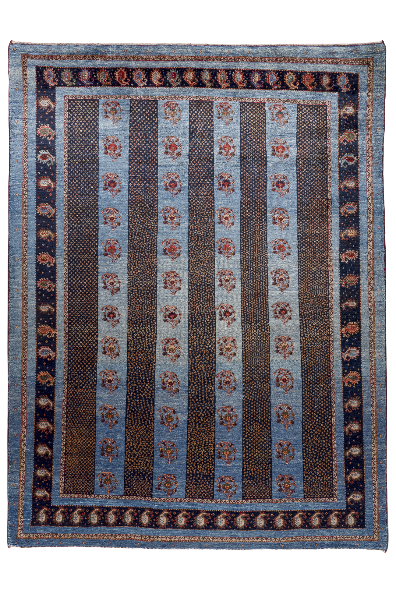 Gabbeh Teppich-Unikat - Boteh Melodien